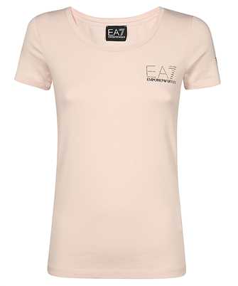 EA7 8NTT65 TJDQZ RHINESTONE-APPLIQU LOGO-PRINT T-Shirt