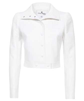 Courreges PERCBL005VY0003 VINYL Jacke