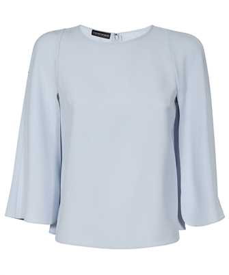 Emporio Armani D4NK1D 2NWAZ CAPE-SLEEVED IN TECHNICAL CANDY Canottiera