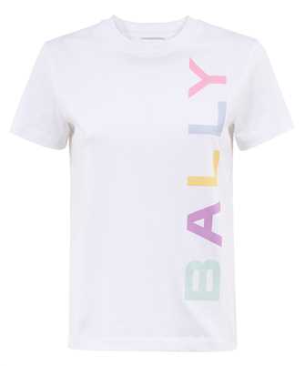 Bally WJE03B CO018 LOGO-PRINT T-shirt