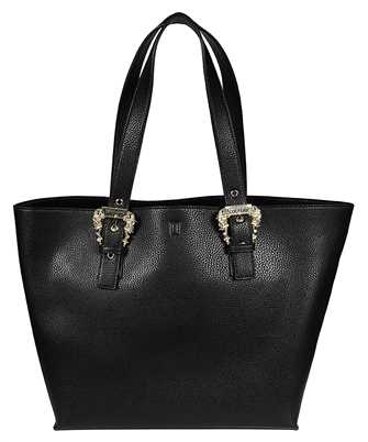 Versace Jeans Couture 75VA4BF9 ZS413 LOGO-BUCKLE FAUX-LEATHER TOTE Bag