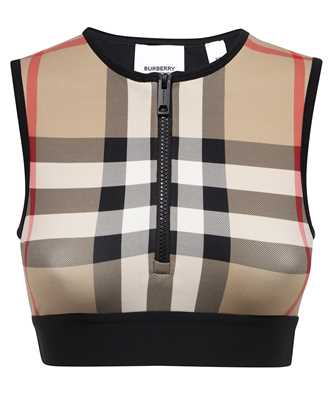 Burberry 8072126 ZIP DETAIL CHECK Top