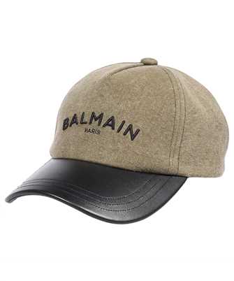 Balmain CH1XA015MB38 COTTON LOGO Cappello