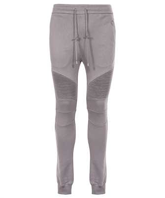 Balmain YH0OB000BB66 RIBBED BALMAIN PRINTED Trousers