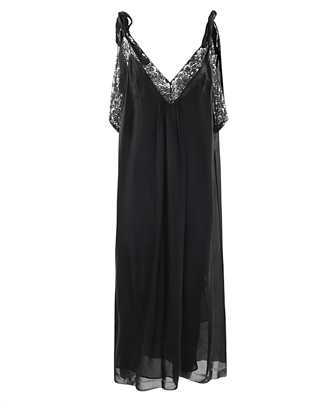 Chlo CH25URO03445 Thin straps in silk charmeuse and lace Kleid