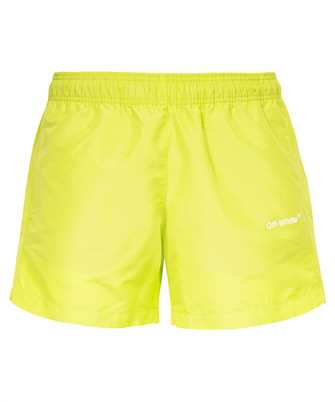 Off-White OMFA012S23FAB001 SINGLE ARROW Badeshorts