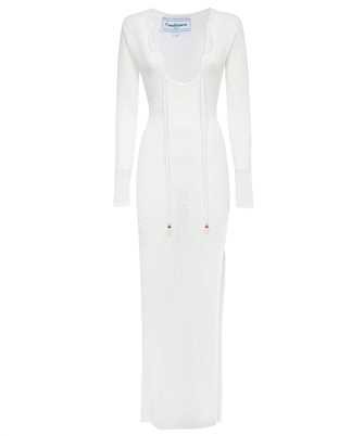 Casablanca WS23 KW 317 02 CUT OUT BOUCLE SHEER Dress