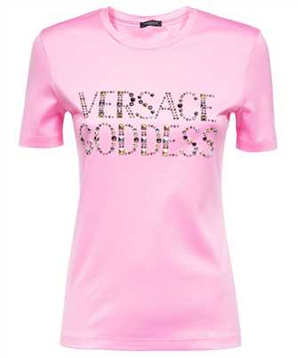 Versace 1009199 1A06207 GODDESS STUDDED T-Shirt