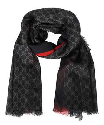 Gucci 497915 4G200 GG WEB Scarf