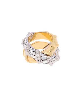 Lanvin AW CJYR1K NARI E23 BAGUETTE RHINESTONE MELODIE Ring