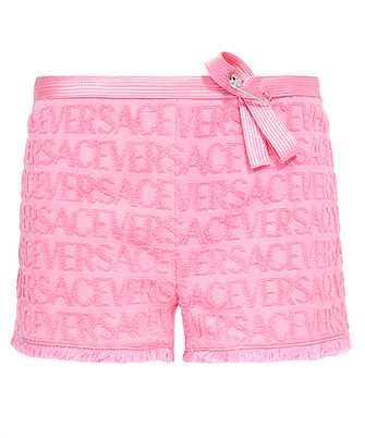 Versace 1011292 1A07524 JACQUARD SPONGE FABRIC WITH EMBOSSED VERSACE Shorts