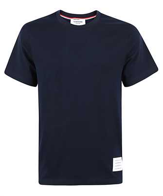Thom Browne MJS067A 00042 MEDIUM WEIGHT JERSEY SIDE SLIT RELAXED FIT T-shirt