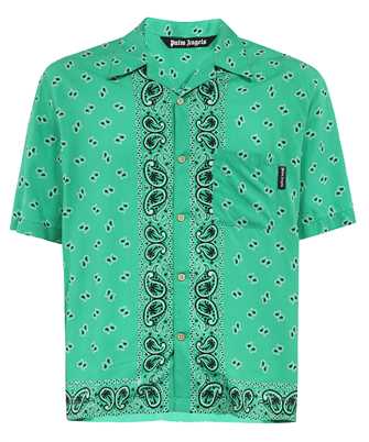 Palm Angels PMGG005S24FAB006 PAISLEY BOWLING Camicia