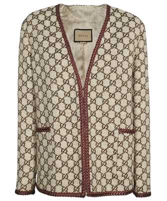 Gucci 740428 ZAMQN GG COTTON TWEED Jacket