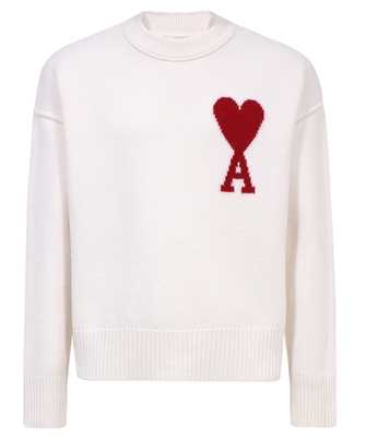 AMI BFUKS006 018 INTARSIA-KNIT Knit