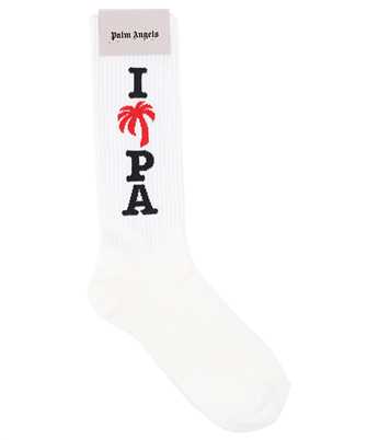 Palm Angels PMRA001S23FAB004 I LOVE PA Socks