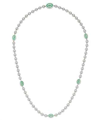 Gucci Jewelry Silver JWL YBB701611001 INTERLOCKING G Necklace