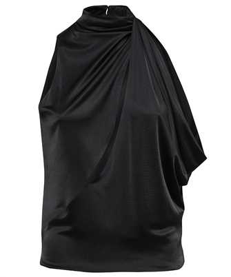 Versace 1010024 1A00572 SLASHED HALTERNECK Top
