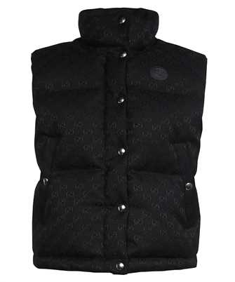 Gucci 717553 Z9AAW GG COTTON CANVAS PUFFER Gilet
