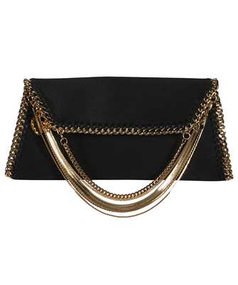 Stella McCartney 7B0023 WP0213 FALABELLA MULTI-CHAIN SATIN CLUTCH Bag