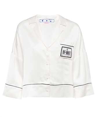 Off-White OWGG002S23FAB001 SATIN PAJAMA Hemd