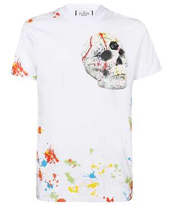 Philipp Plein SACC MTK6072 PJY002N ROUND NECK DRIPPING SKULL T-shirt