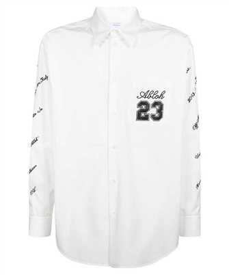 Off-White OMGE004S24FAB002 23 LOGO HEAVYCOT OVERSHIRT Camicia