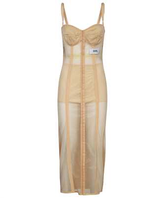 Dolce & Gabbana F6WV5T FUMNT KIM MARQUISETTE CALF-LENGTH Dress