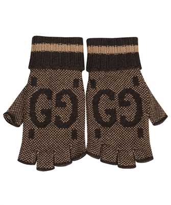 Gucci 726586 3G344 GG CASHMERE FINGERLESS Gloves