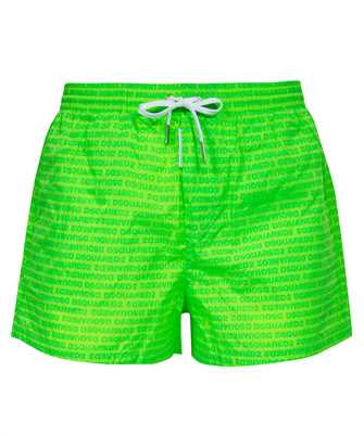 Dsquared2 D7B644630 ISA01 D2 ALLOVER MIDI Swim shorts