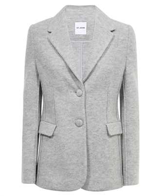 St. John K61D011 BRUSHED WOOL AND MOHAIR Jacket