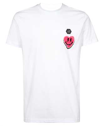 Philipp Plein SADC MTK6974 PJY002N ROUND NECK SMILE Tričko