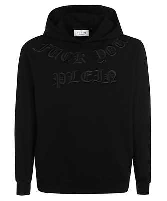 Philipp Plein AACC MJB3160 PJO002N GOTHIC PLEIN Kapuzen-Sweatshirt