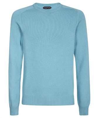 Tom Ford BAK76 TFK410 CASHMERE SADDLE CREW Maglia