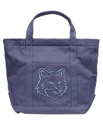 Maison Kitsune LW05103WW0107 FOX HEAD SMALL TOTE Bag