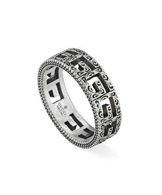 Gucci Jewelry Silver JWL YBC5769930010 G CUBE Ring
