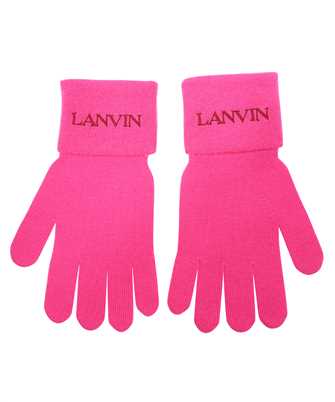 Lanvin 6LGUAN U7132 LOGO-EMBROIDERED WOOL Handschuhe