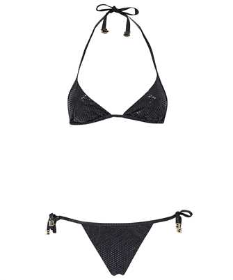 Balmain BKB871340 METALLIC Swimsuit