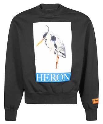Heron Preston HMBA020F23JER004 HERON BIRD PAINTED CREWNECK Mikina