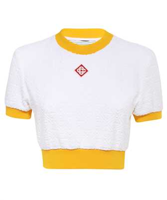 Casablanca WS23 JTP 105 01 MONOGRAM TERRY Top