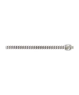 Gucci Jewelry Silver JWL YBF67865000100U GUCCI INTERLOCKING Fermacravatta