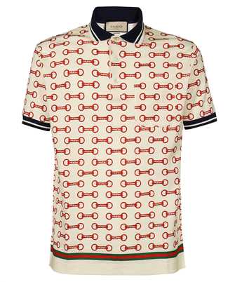Gucci 717391 XJEWA HORSBIT PRINT Polo