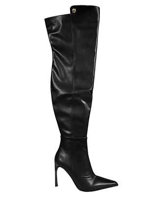 Versace Jeans Couture 75VA3S26 71570 POINTED-TOE FAUX-LEATHER KNEE Čimy