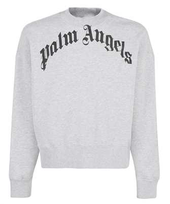 Palm Angels PMBA026C99FLE001 CURVED LOGO Sweatshirt