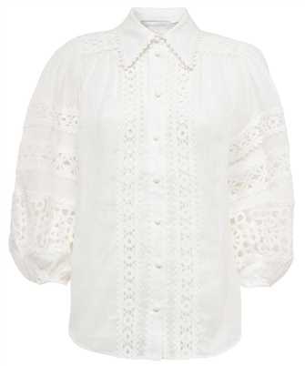 Zimmermann 7112TSS231 DEVI SPLICED BILLOW Shirt