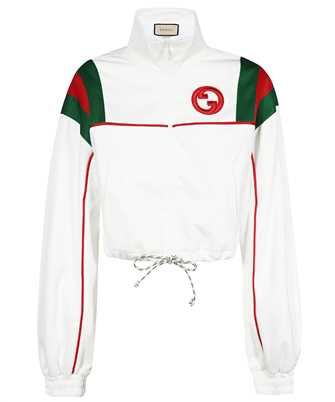 Gucci 738929 XJFJE ZIP JACK TECHNICAL JERSEY Jacket