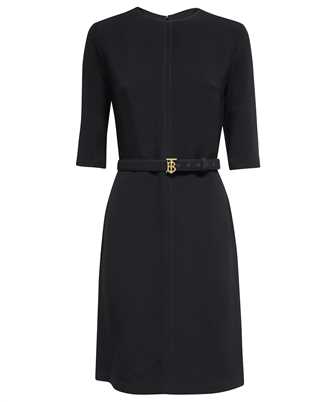 Burberry 8065787 MONOGRAM MOTIF VISCOSE BELTED Kleid