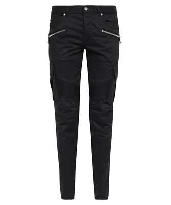 Balmain BH1MH016CD96 TAPERED COTTON CARGO Nohavice