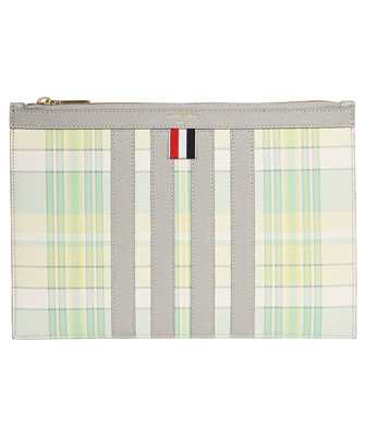 Thom Browne MAC114A L0041 PLAID-CHECK PRINT CLUTH Dokumentenmappe