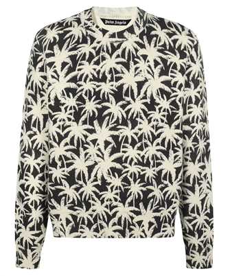 Palm Angels PMHE058R24KNI004 PALMS ALLOVER ROUNDNECK Knit